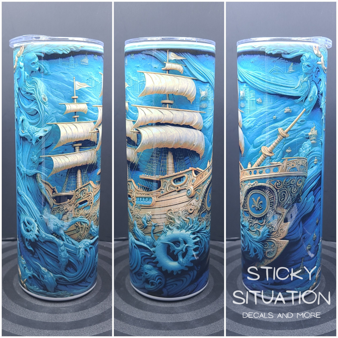 3D Steampunk Ship