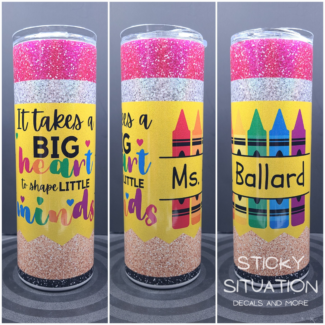 Custom Teacher Tumbler